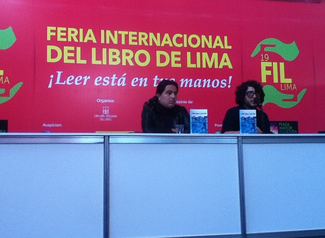 Presentaron en la FIL Lima libro de cuentos de Sergio Galarza