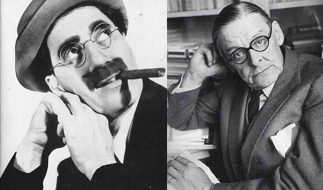 Cuando Groucho Marx y T.S. Eliot intercambiaban cartas