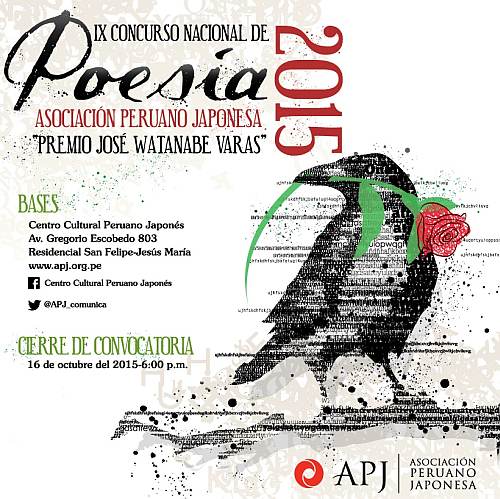 Convocatoria abierta para el Premio Nacional de Poesía José Watanabe