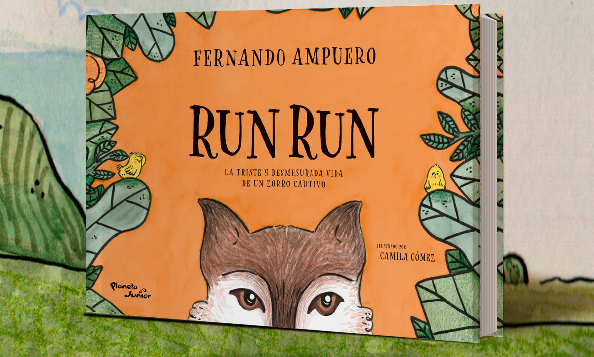 Fernando Ampuero presenta su primer libro de literatura infantil