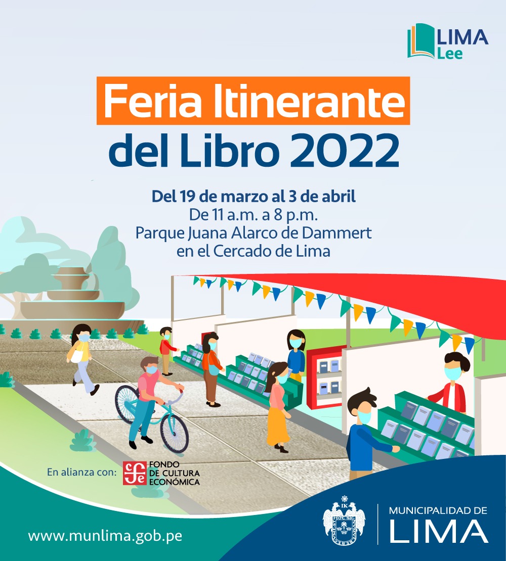 Feria Itinerante del Libro en el Cercado de Lima