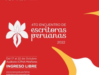 Inicia el IV Encuentro de Escritoras Peruanas 2022